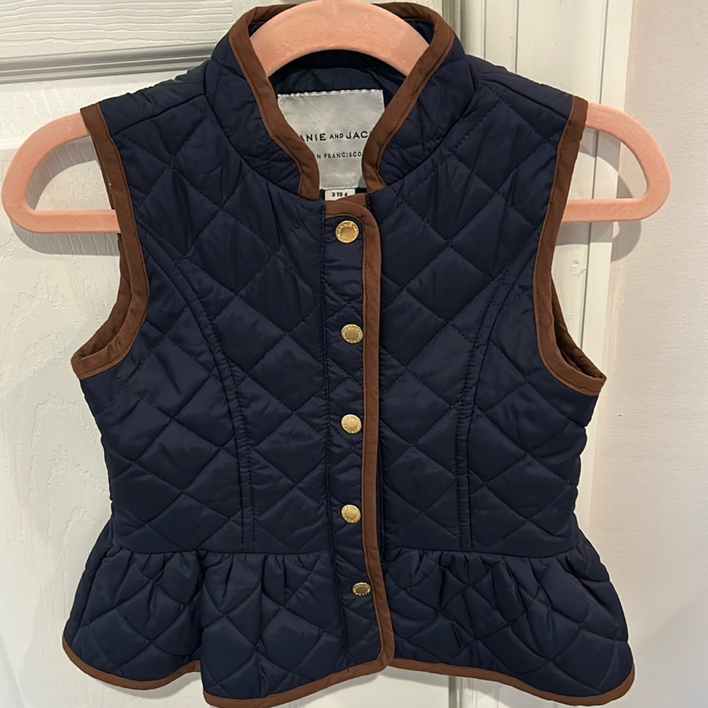 Janie and Jack Quilted Vest